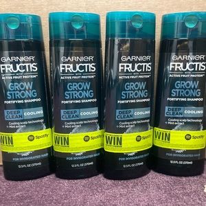 Garnish Fructis Grow Strong Cooling Deep Clean Shampoo